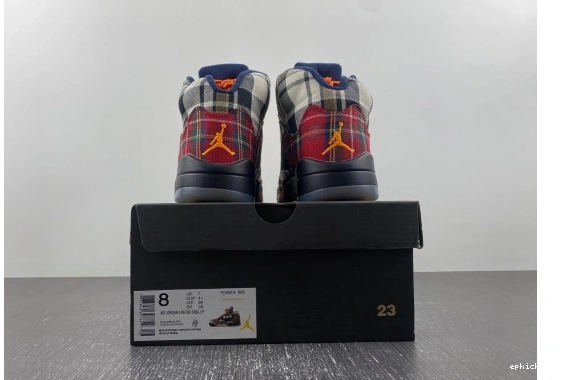 Rep EP Retro FD4814-008  Plaid 5 Jordan FD4814-008 0517
